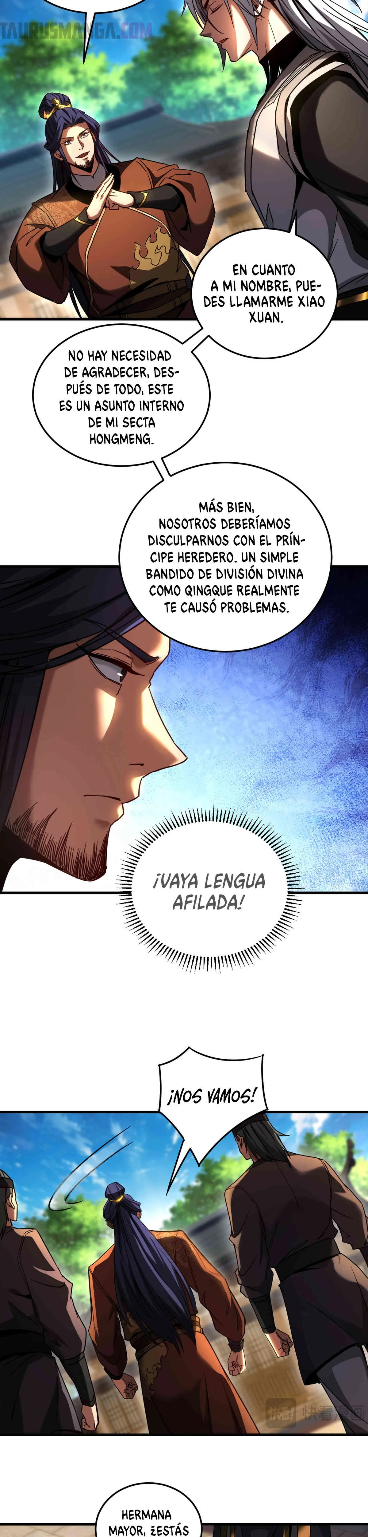 Mientras mis discípulas se matan, yo me relajo! > Capitulo 92 > Page 31